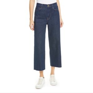 COPY - 🥰FRAME DENIM ALI WIDE CROP RAW EDGE JEAN✨❤️